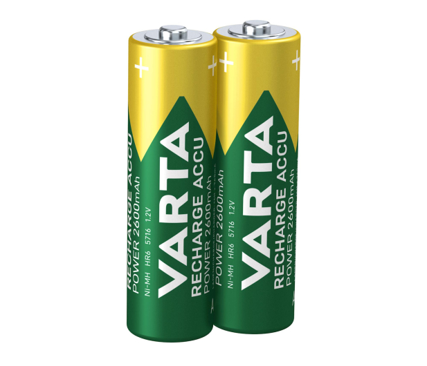 VARTA Recharge Accu Power AA 2600mAh (2 szt.) 5716101402 - 1456597 - zdjęcie 3